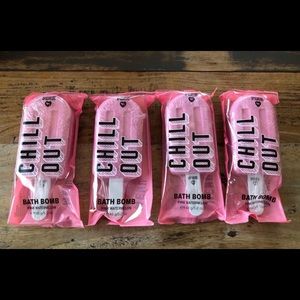 PINK popsicle bath bombs